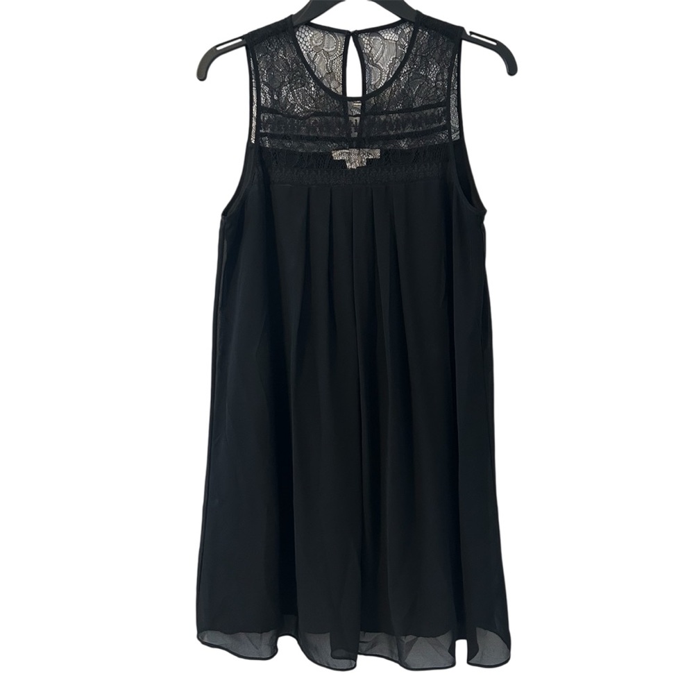 BCBGeneration Black Lace Mini Dress